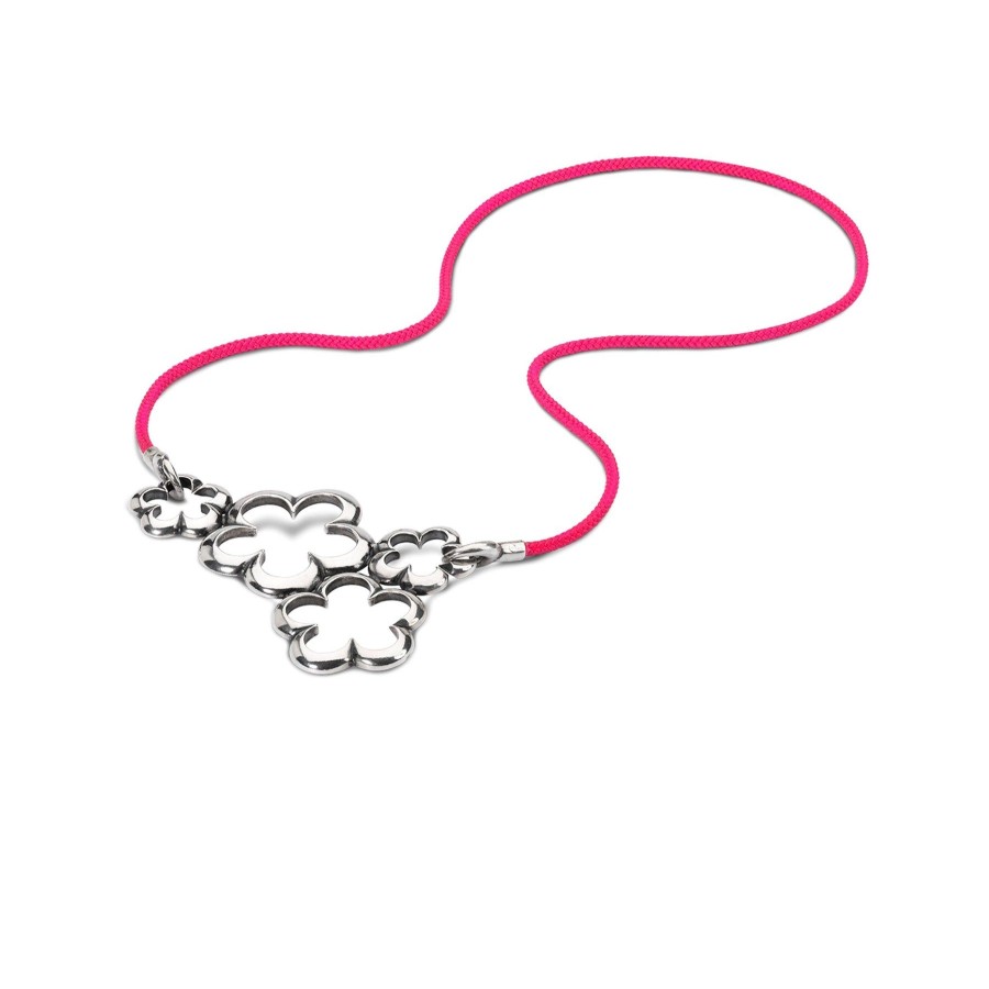 Accessories X Jewellery  | Pink Flower Cloud Necklace